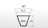 Klínový řemen XPA 1282 Lw - 12,7x1300 La Linea X - 2
