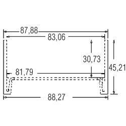 2 1/2" PVC adaptér na sací hadici (průměr adaptéru 8,82 cm) - 81206.1 - 2
